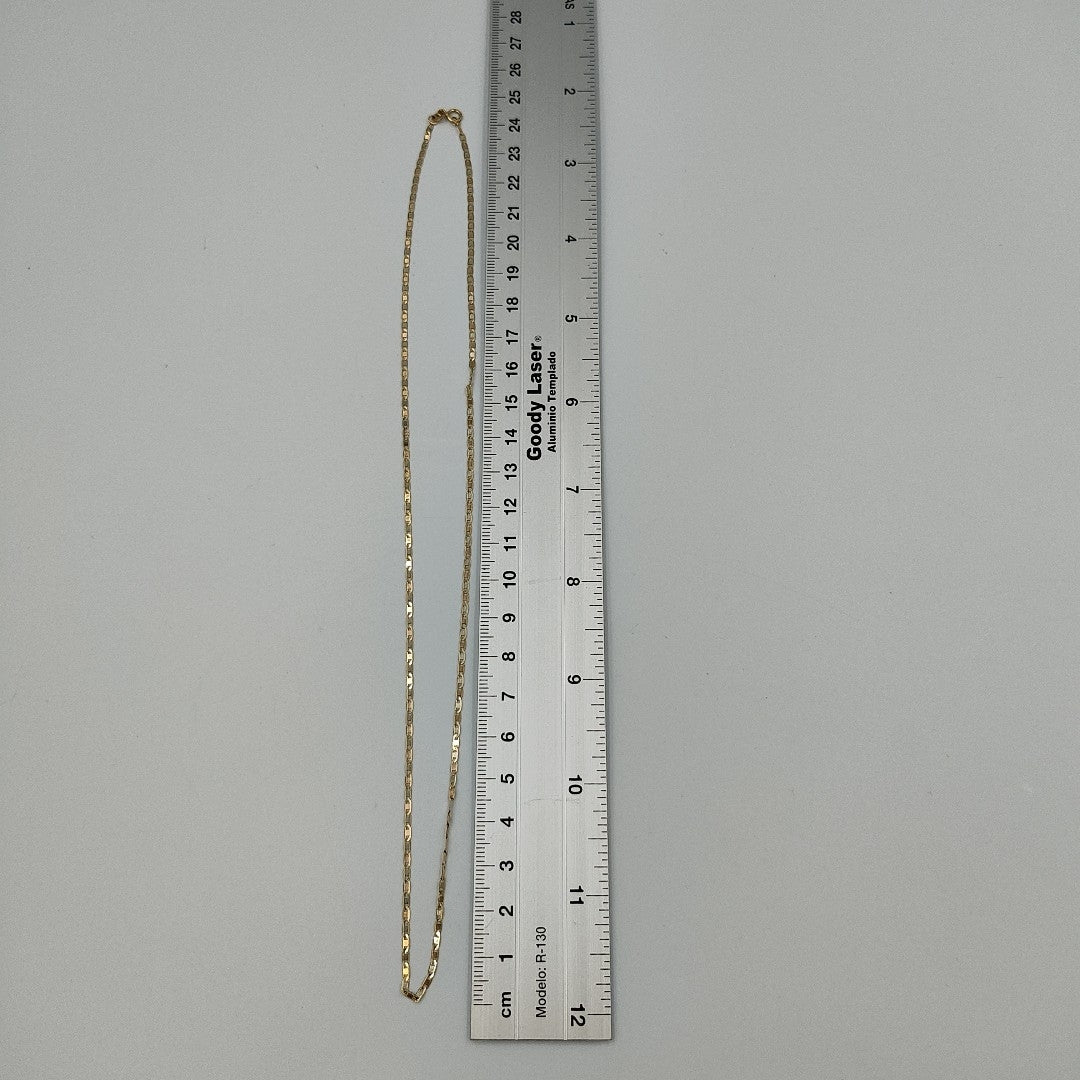 CADENA ORO,ORO COMBINADO 14 K 2,20 GRMS (SEMINUEVO)
