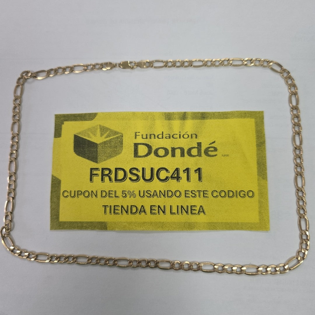 CADENA ORO 10 K 8.8 GRMS (SEMINUEVO)