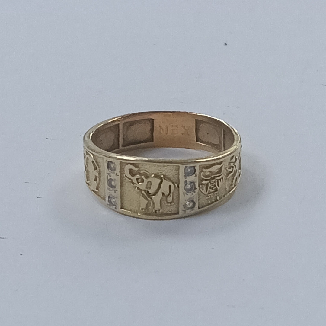 ARGOLLA DE LA SUERTE ORO 10 K 4 GRMS (SEMINUEVO)