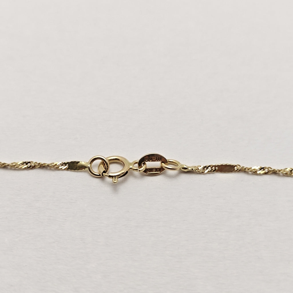 CADENA ORO 14 K 1.4 GRMS (SEMINUEVO)