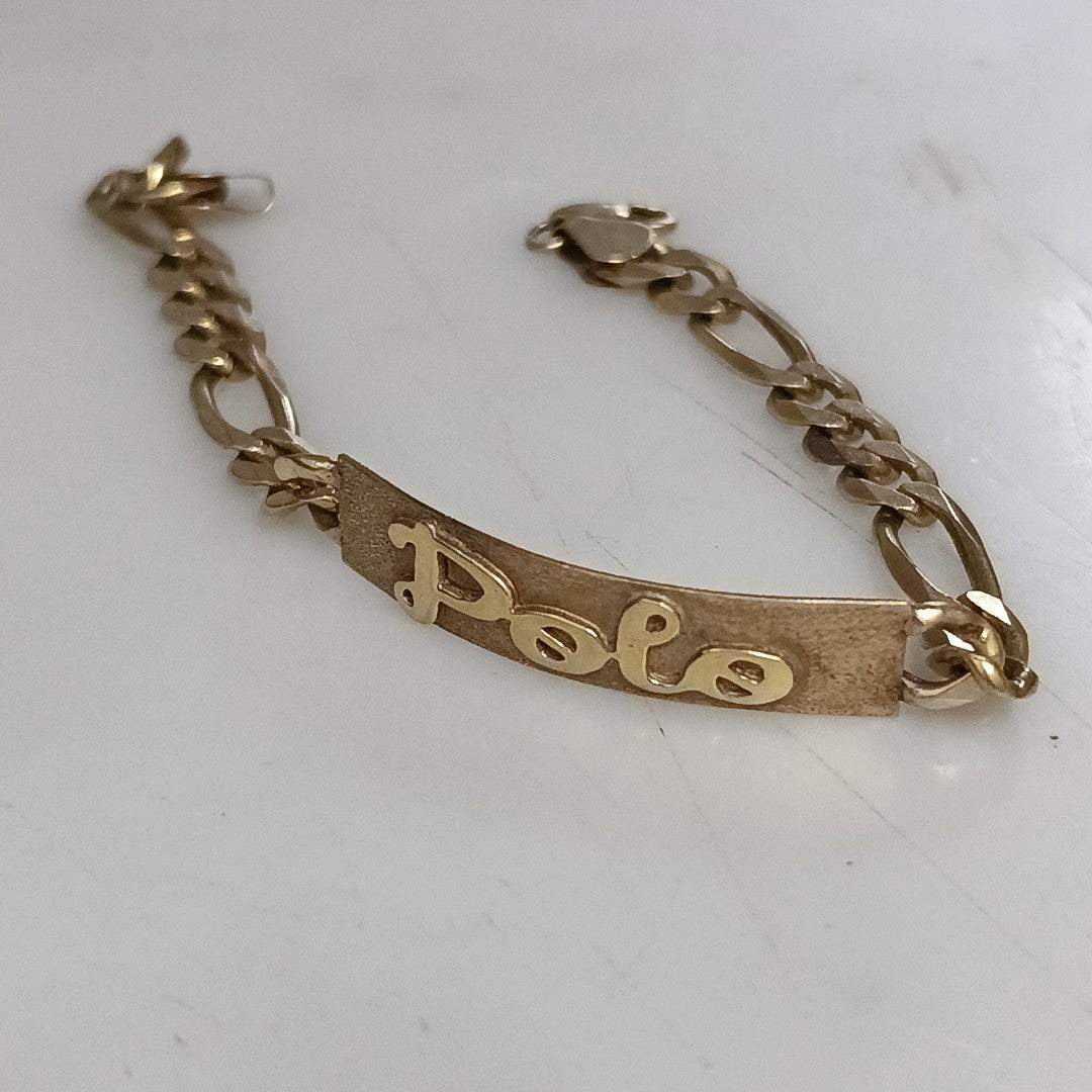 ESCLAVA ORO 10 K 16.5 GRMS (SEMINUEVO)