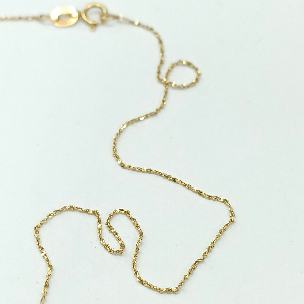 GARGANTILLA, MEDALLA RELIGIOSA ORO 14 K 2 GRMS (SEMINUEVO)