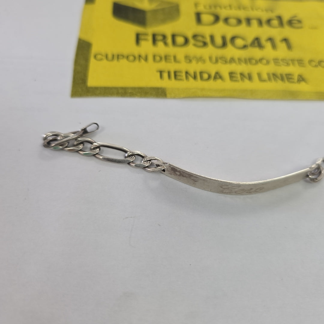 ESCLAVA PLATA 3.8 GRMS (SEMINUEVO)