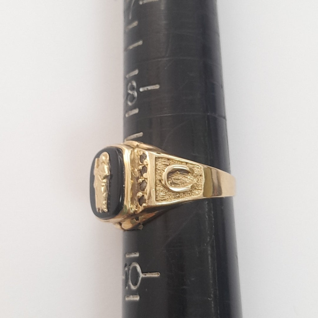 ANILLO ORO 10 K 5.4 GRMS (SEMINUEVO)