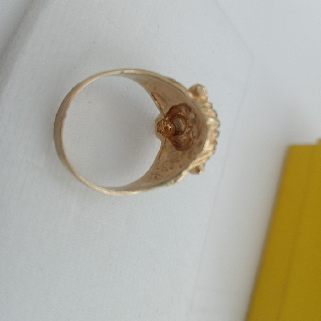 ANILLO ORO 14 K 9 GRMS (SEMINUEVO)