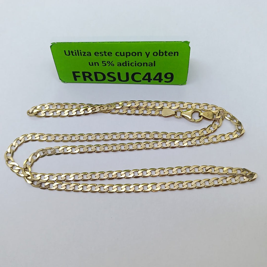 CADENA ORO 10 K 9.9 GRMS (SEMINUEVO)