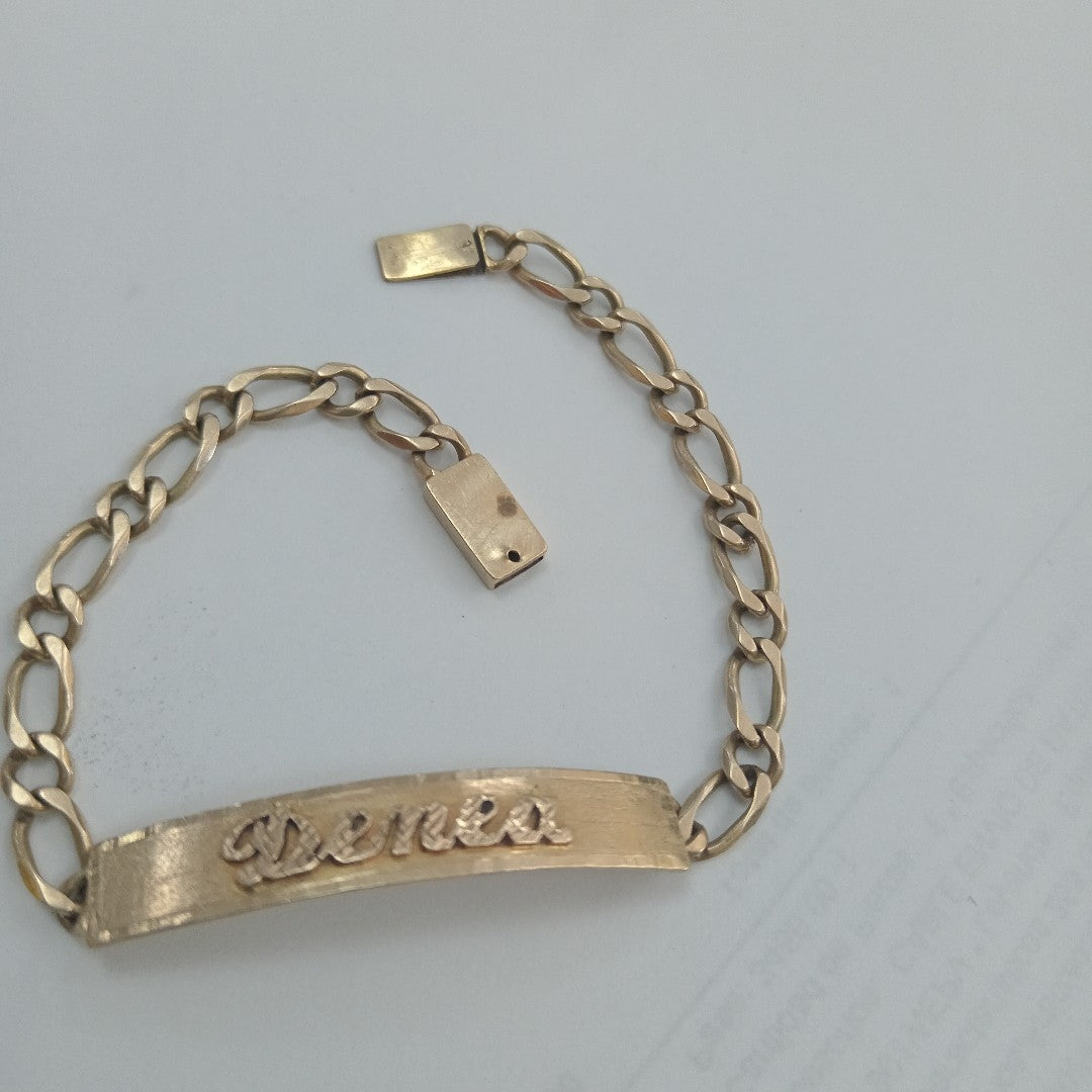 ESCLAVA ORO 10 K 8 GRMS (SEMINUEVO)