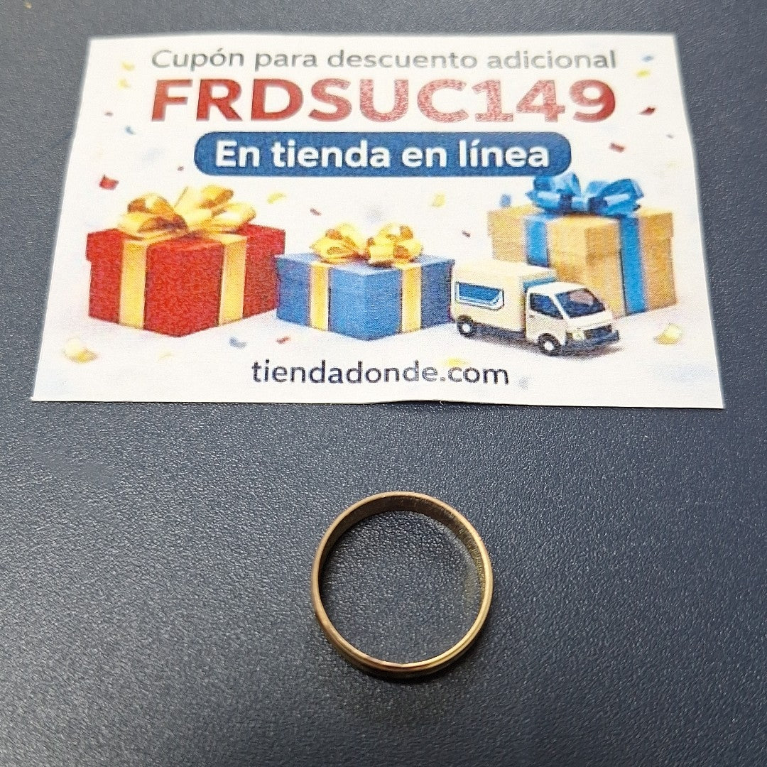 ARGOLLA ORO 10 K 2 GRMS (SEMINUEVO)