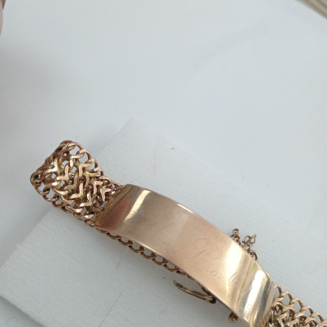 ESCLAVA ORO 10 K 17 GRMS (SEMINUEVO)