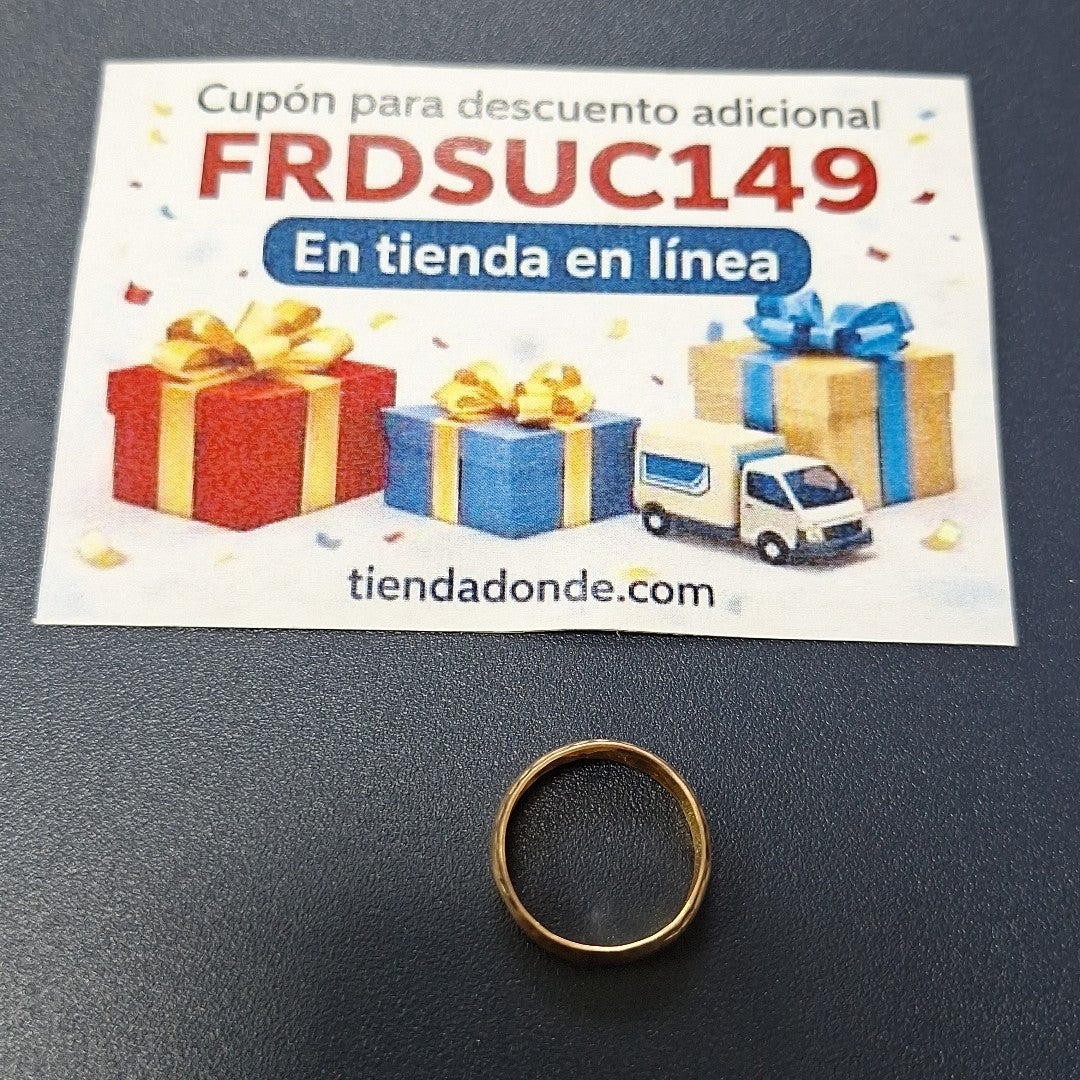 ARGOLLA ORO 8 K 1.7 GRMS (SEMINUEVO)