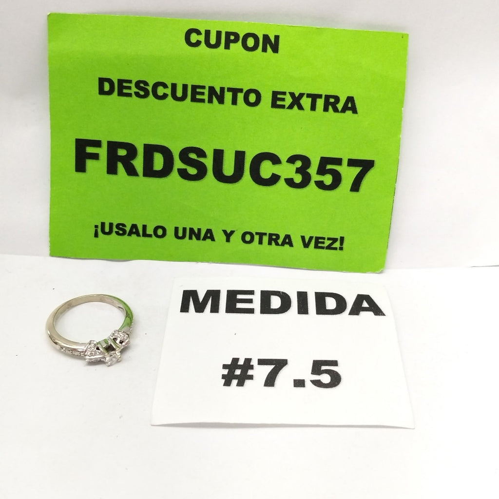 ANILLITO ORO, ORO BLANCO 18 K 4.7 GRMS (SEMINUEVO)