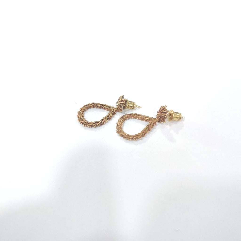BROQUELES PAR ORO 14 K 3.6 GRMS (SEMINUEVO)