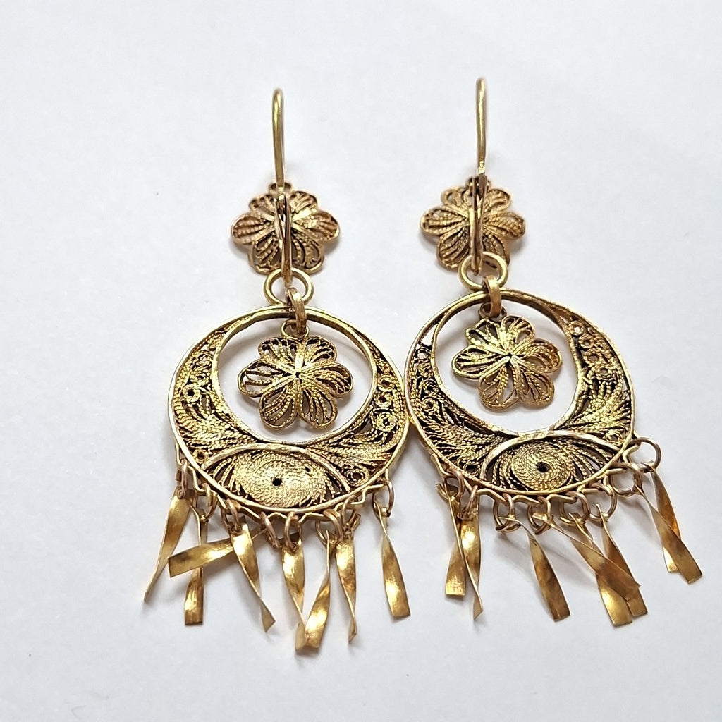 ARETES PAR ORO 8 K 7,80 GRMS (SEMINUEVO)