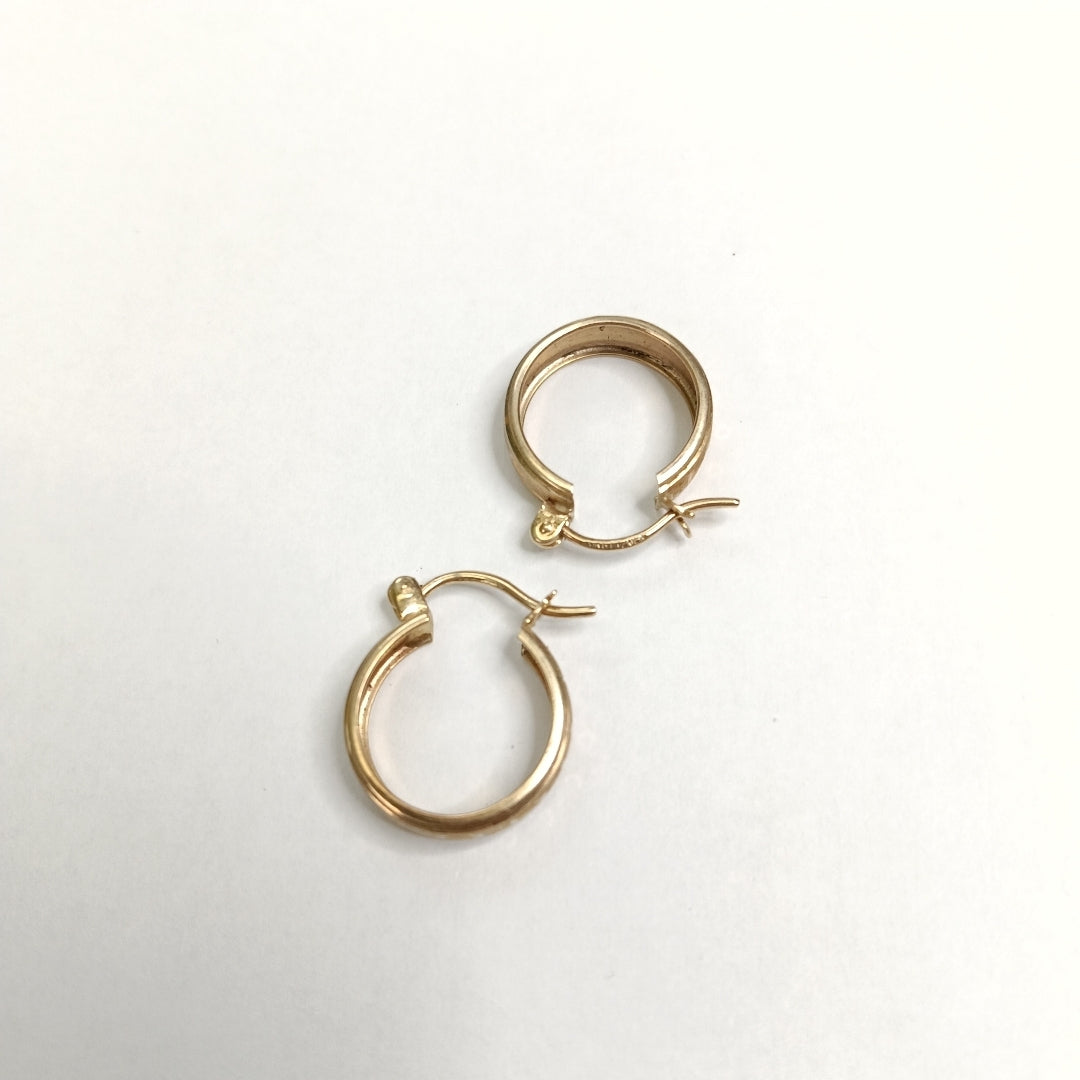 ARRACADAS PAR ORO 10 K 1.6 GRMS (SEMINUEVO)