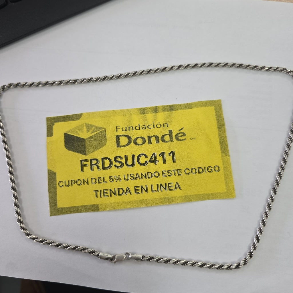 CADENA PLATA 30,00 GRMS (SEMINUEVO)