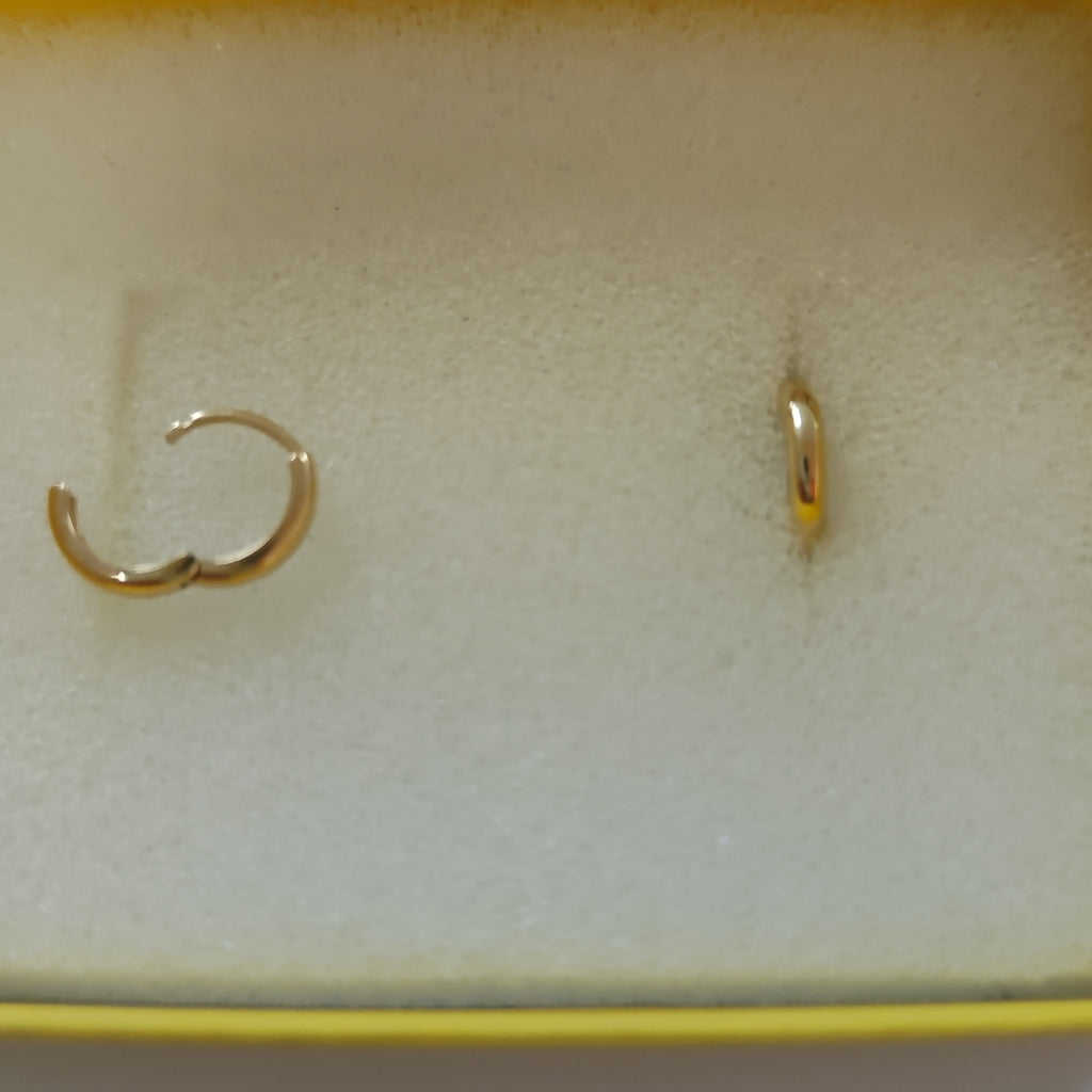 ARRACADAS ORO 14K 1.1 (NUEVO)