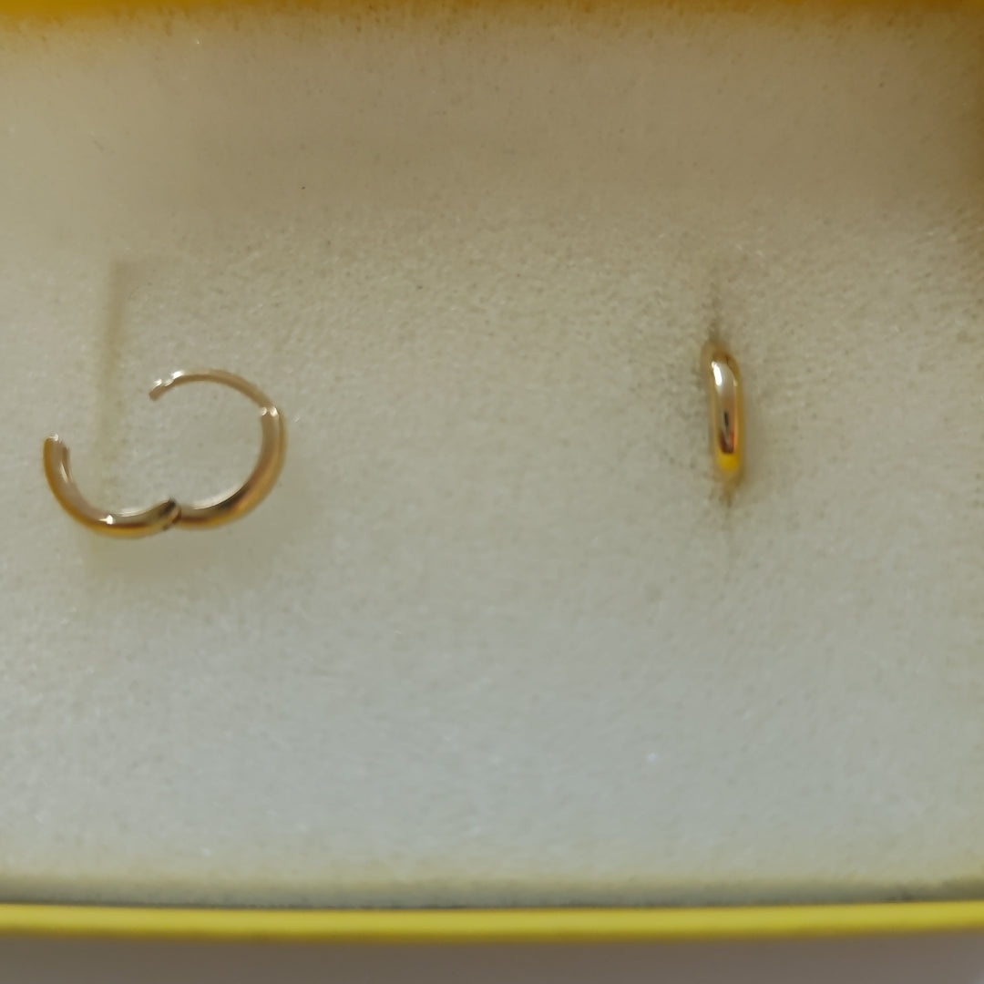 ARRACADAS ORO 14K 1.1 (NUEVO)