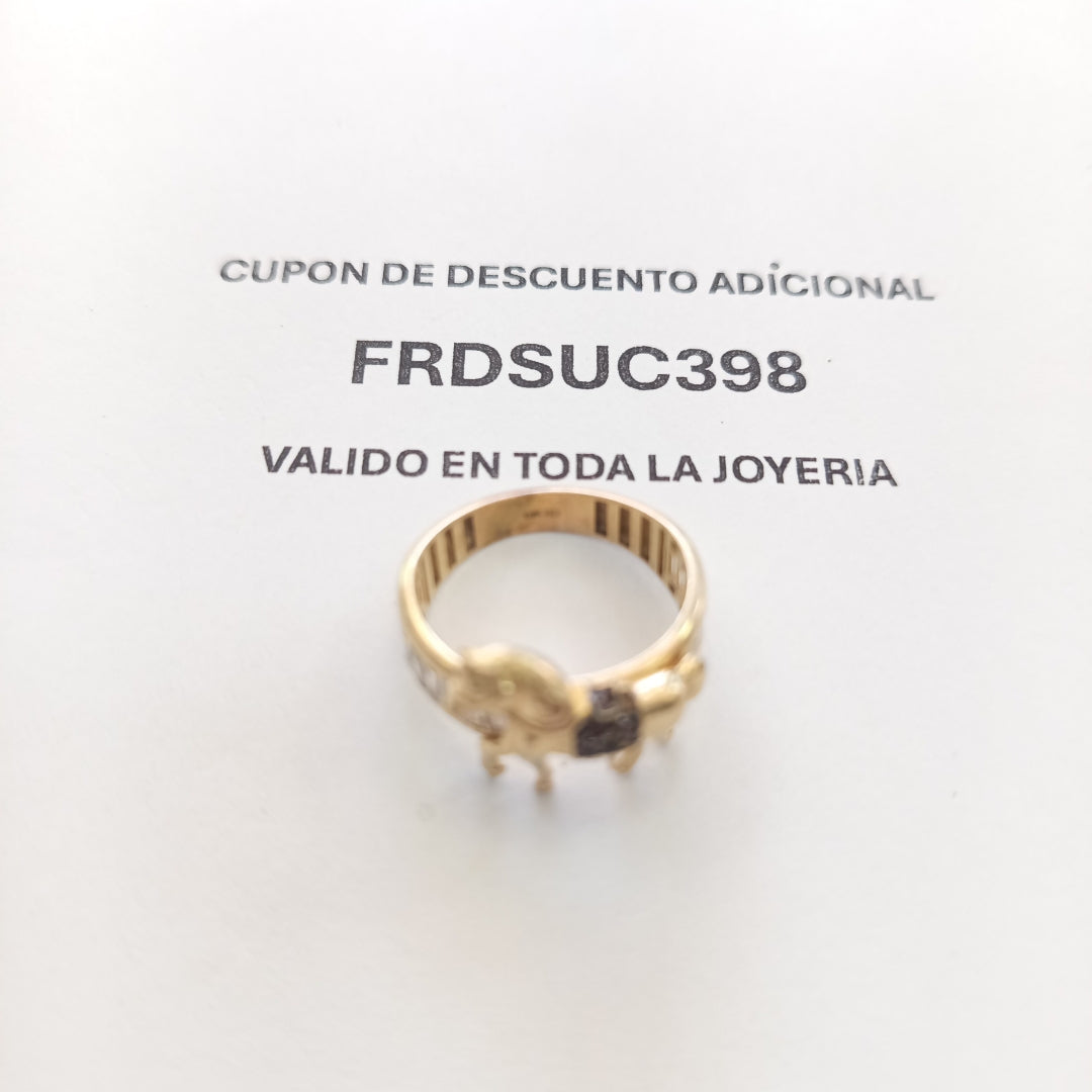 ANILLITO ORO 10 K 3.5 GRMS (SEMINUEVO)