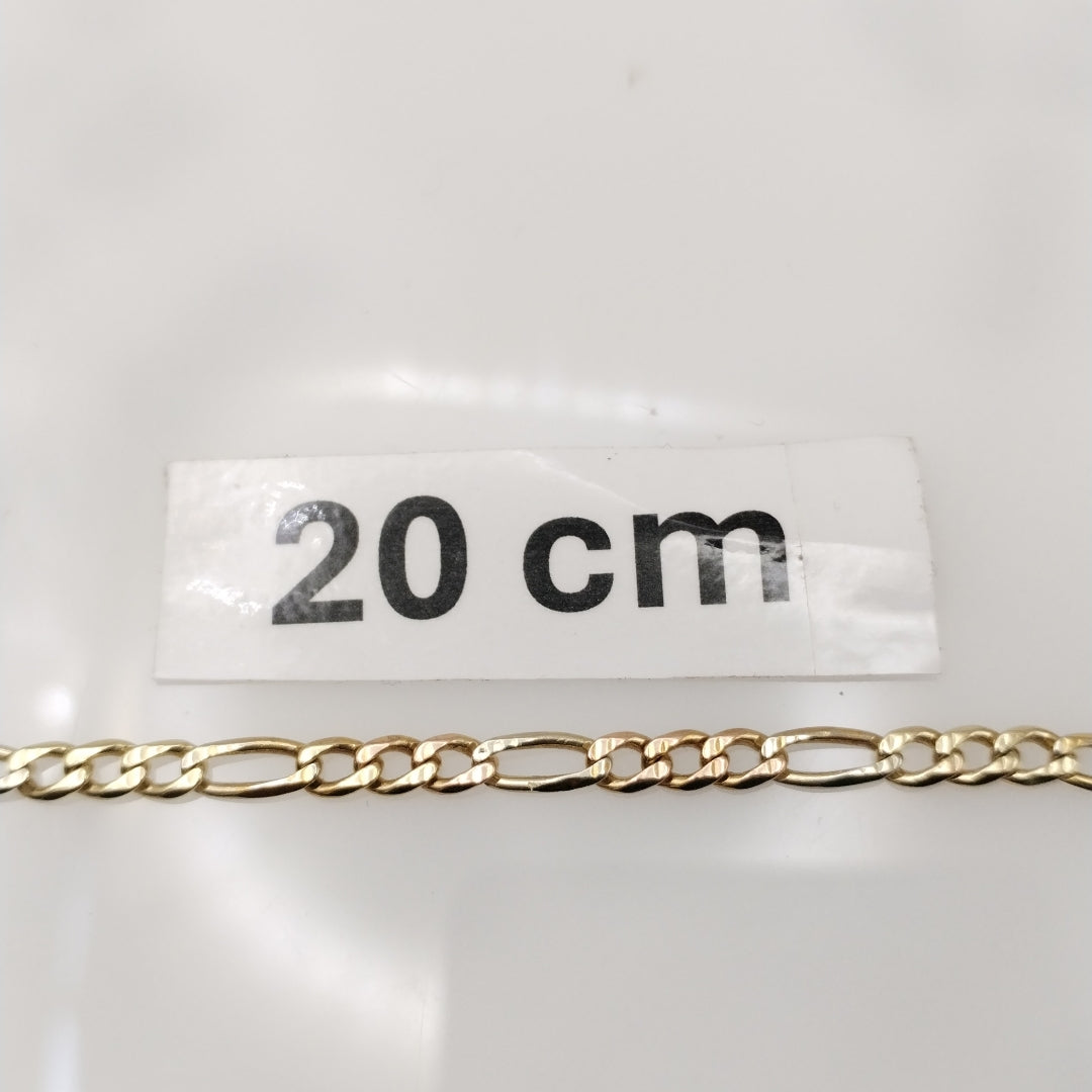 PULSERA ORO 14 K 4.8 GRMS (SEMINUEVO)