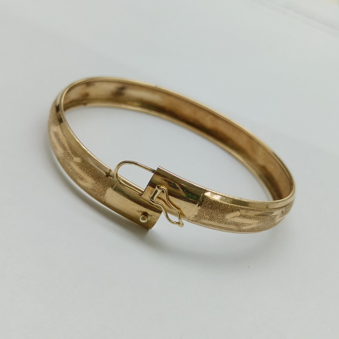 PULSERA RIGIDA ORO 14 K 7.1 GRMS (SEMINUEVO)