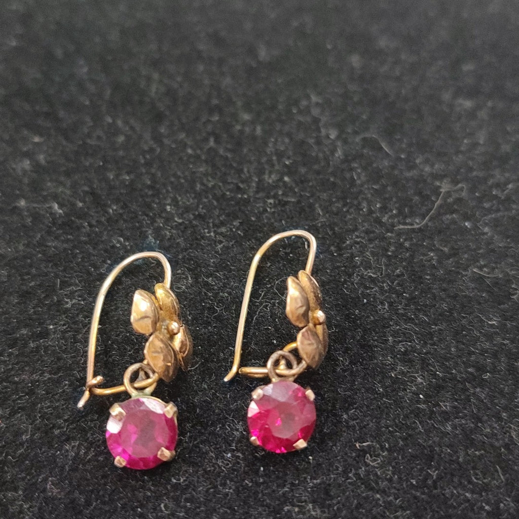 ARETES PAR ORO 8 K 2.3 GRMS (SEMINUEVO)