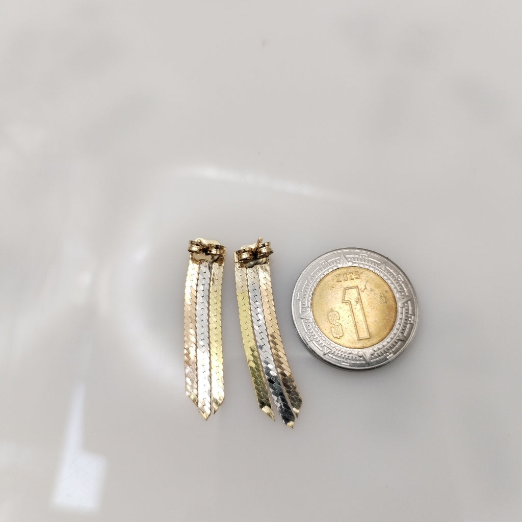 ARRACADAS PAR ORO 10 K 1,70 GRMS (SEMINUEVO)