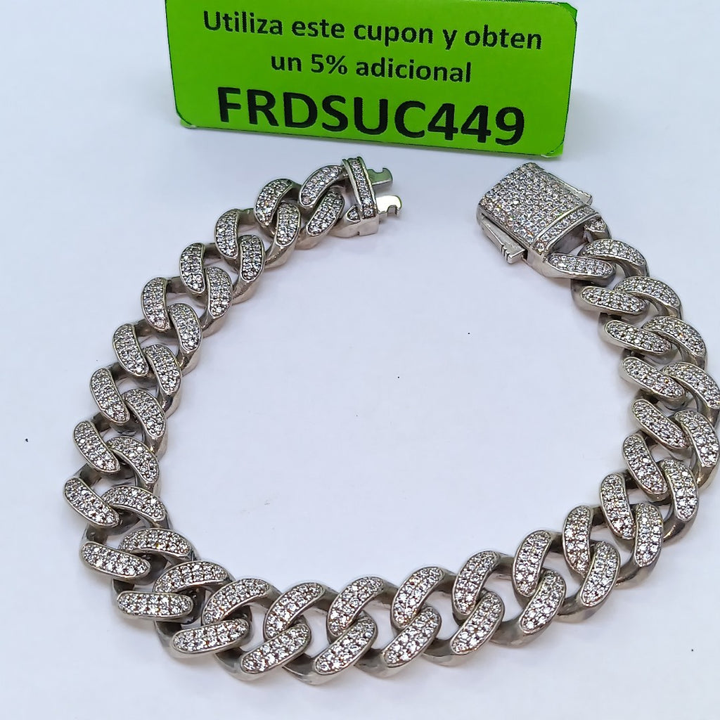 PULSERA PLATA 52.4 GRMS (SEMINUEVO)