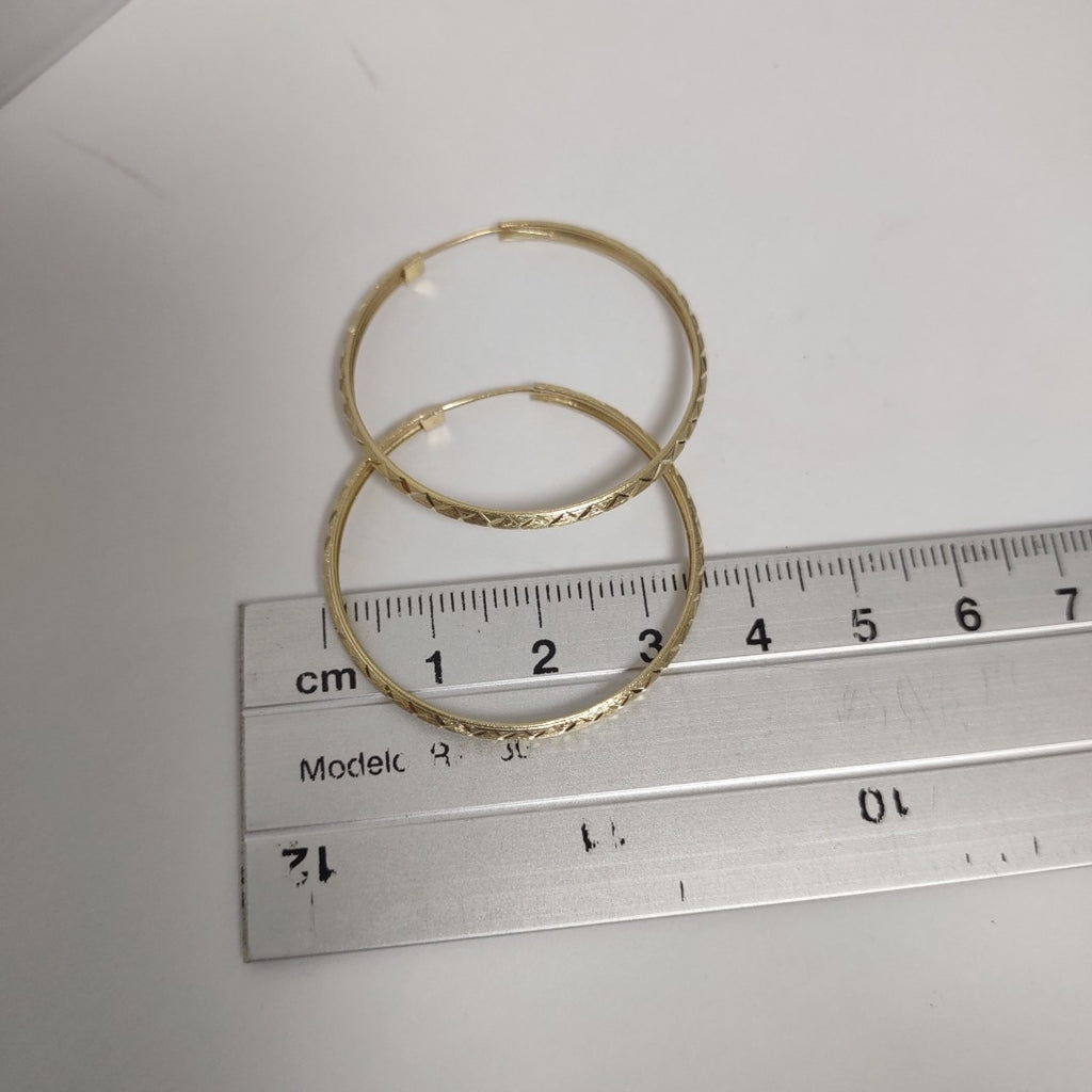 ARRACADAS PAR ORO 14 K 2.3 GRMS (SEMINUEVO)