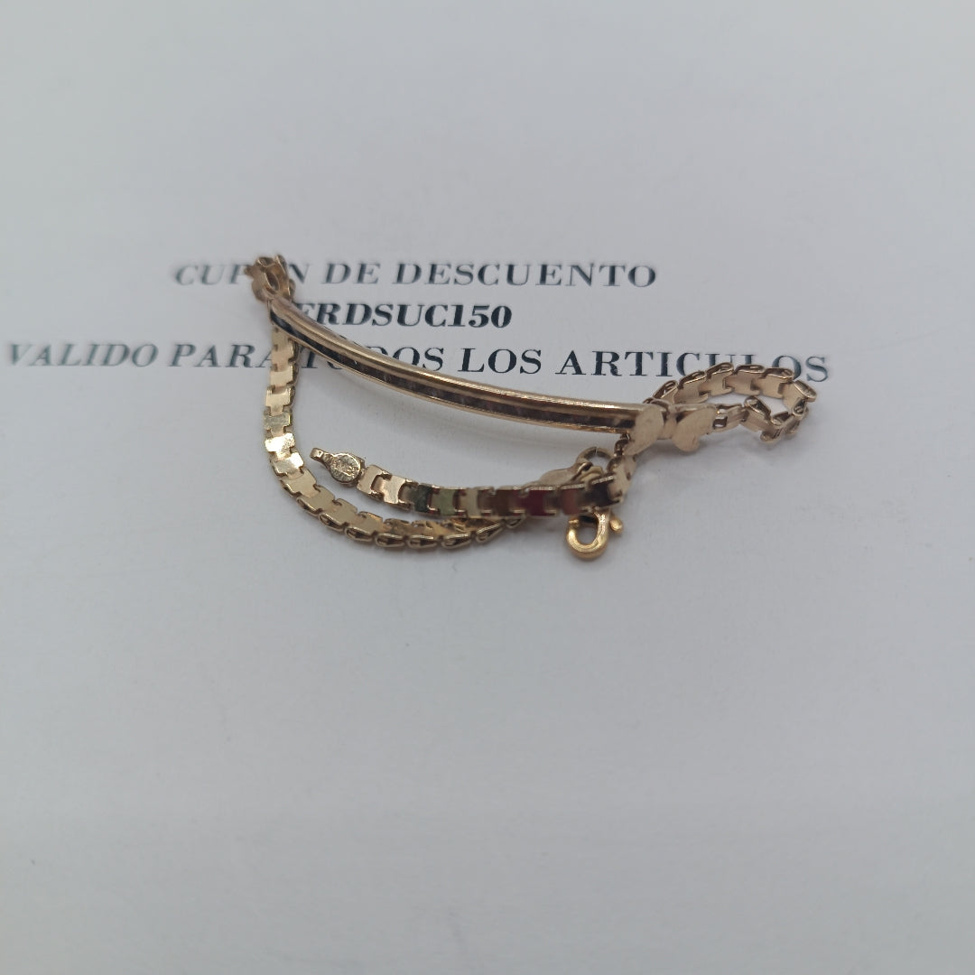 PULSERA ORO 10 K 3.3 GRMS (SEMINUEVO)