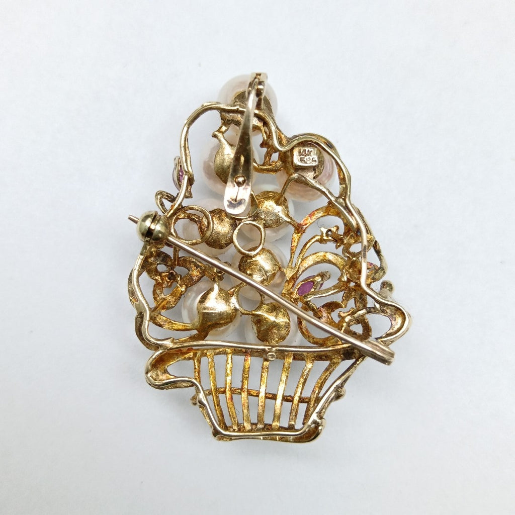 BROCHE ORO 14 K 11,70 GRMS (SEMINUEVO)