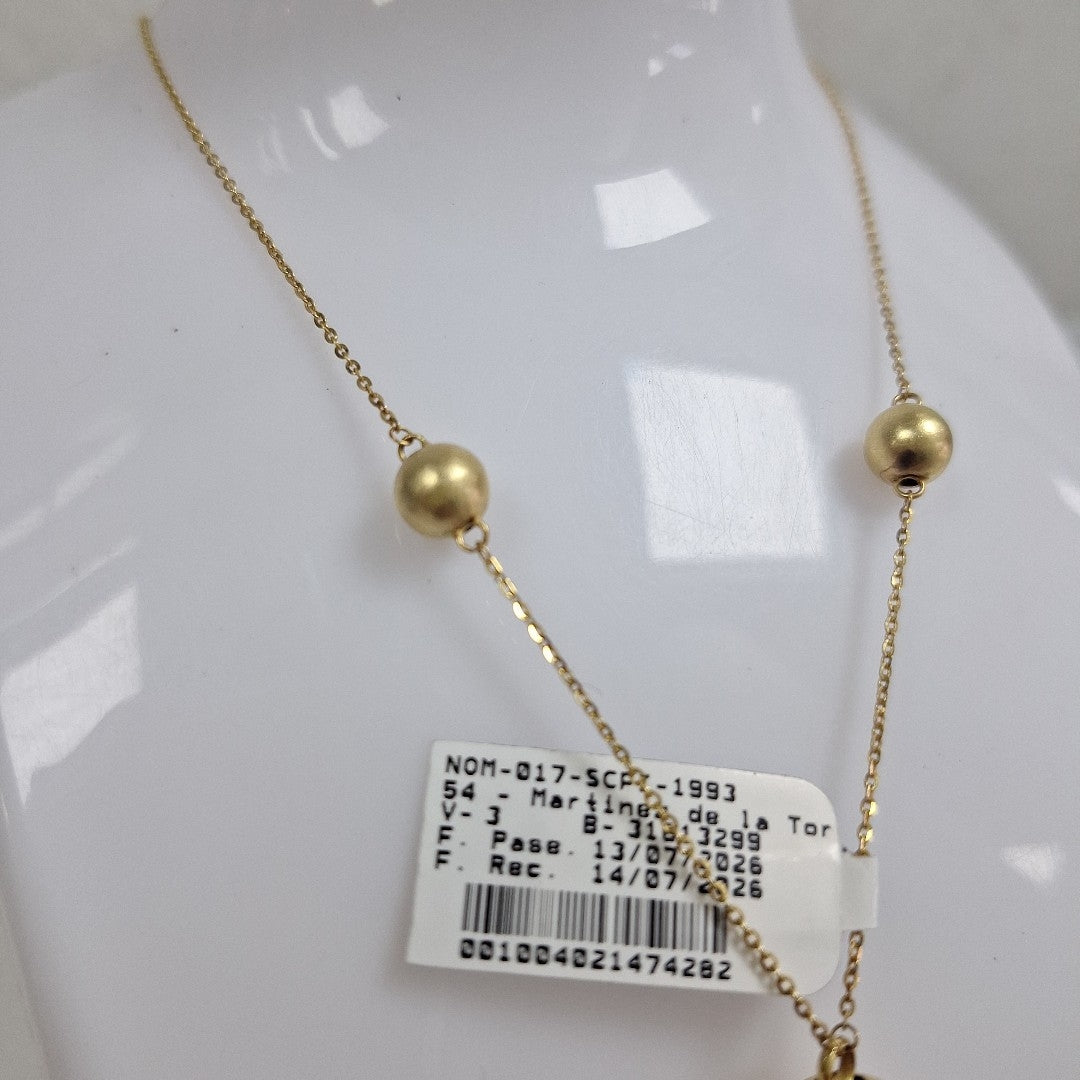 GARGANTILLA ORO 14 K 4,20 GRMS (SEMINUEVO)