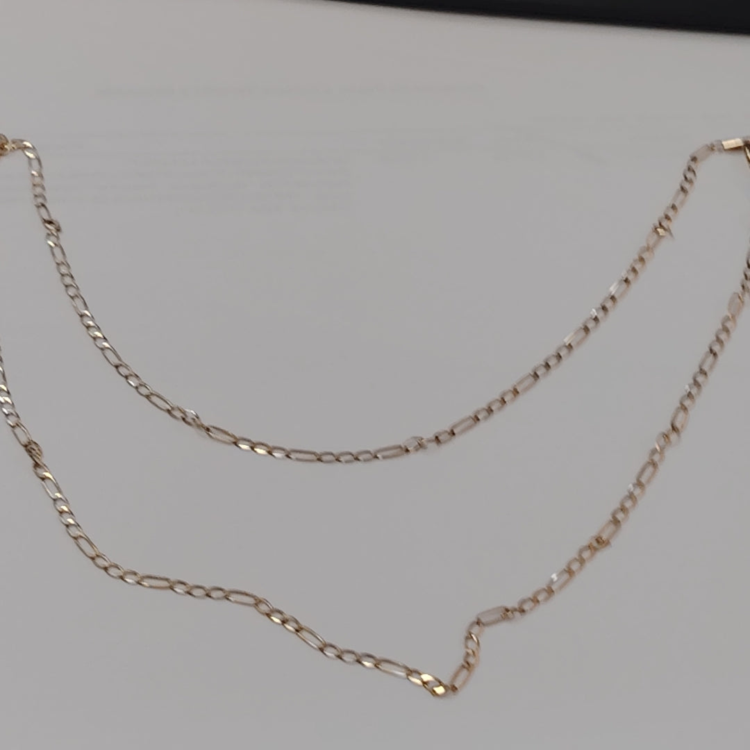 CADENA ORO 14 K 3.4 GRMS (SEMINUEVO)