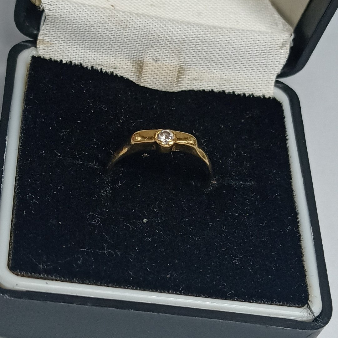 ANILLITO ORO 14 K 1,00 GRMS (SEMINUEVO)