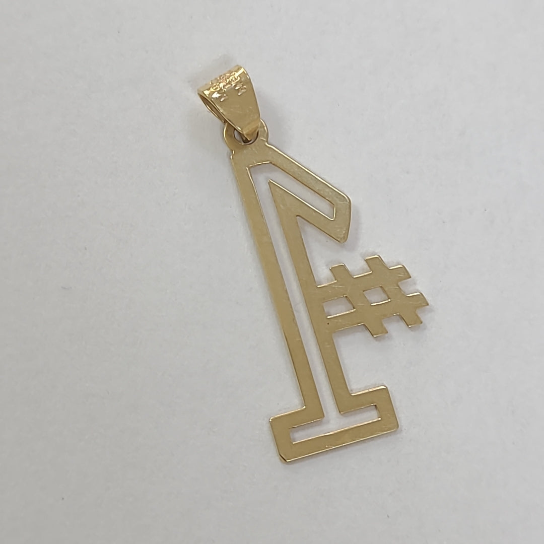 DIJE ORO 14 K 1 GRMS (SEMINUEVO)