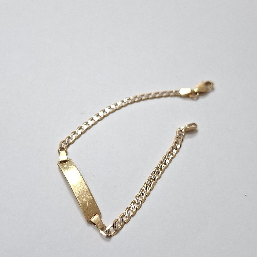 ESCLAVA ORO 14 K 3.3 GRMS (SEMINUEVO)