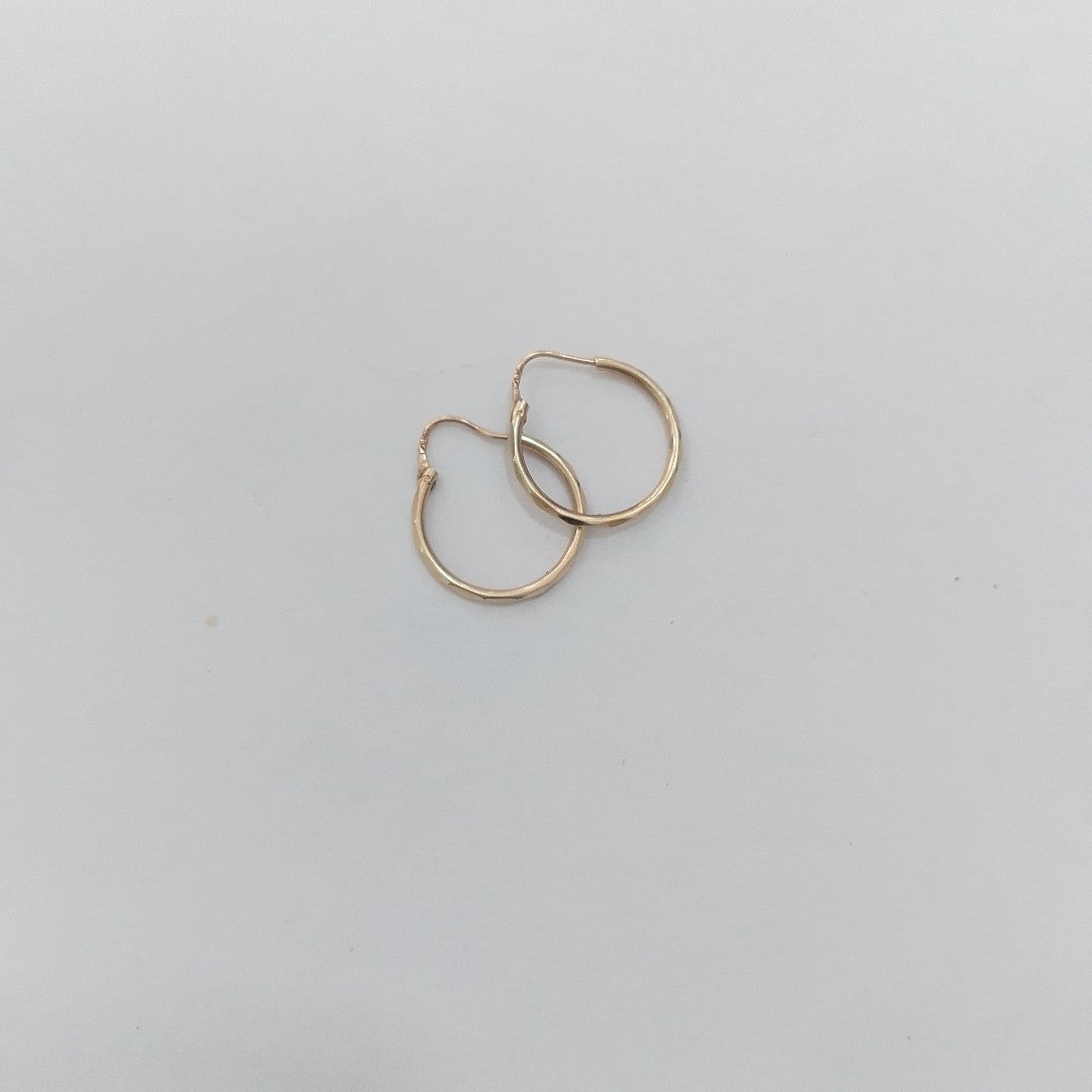 ARRACADAS PAR ORO 14 K 1 GRMS (SEMINUEVO)