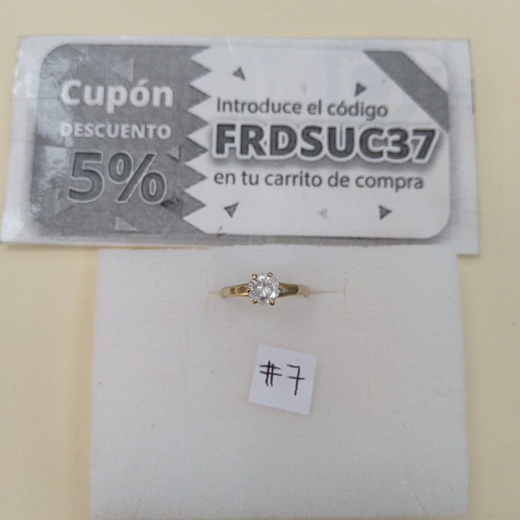 ANILLITO ORO 10 K 1.3 GRMS (SEMINUEVO)