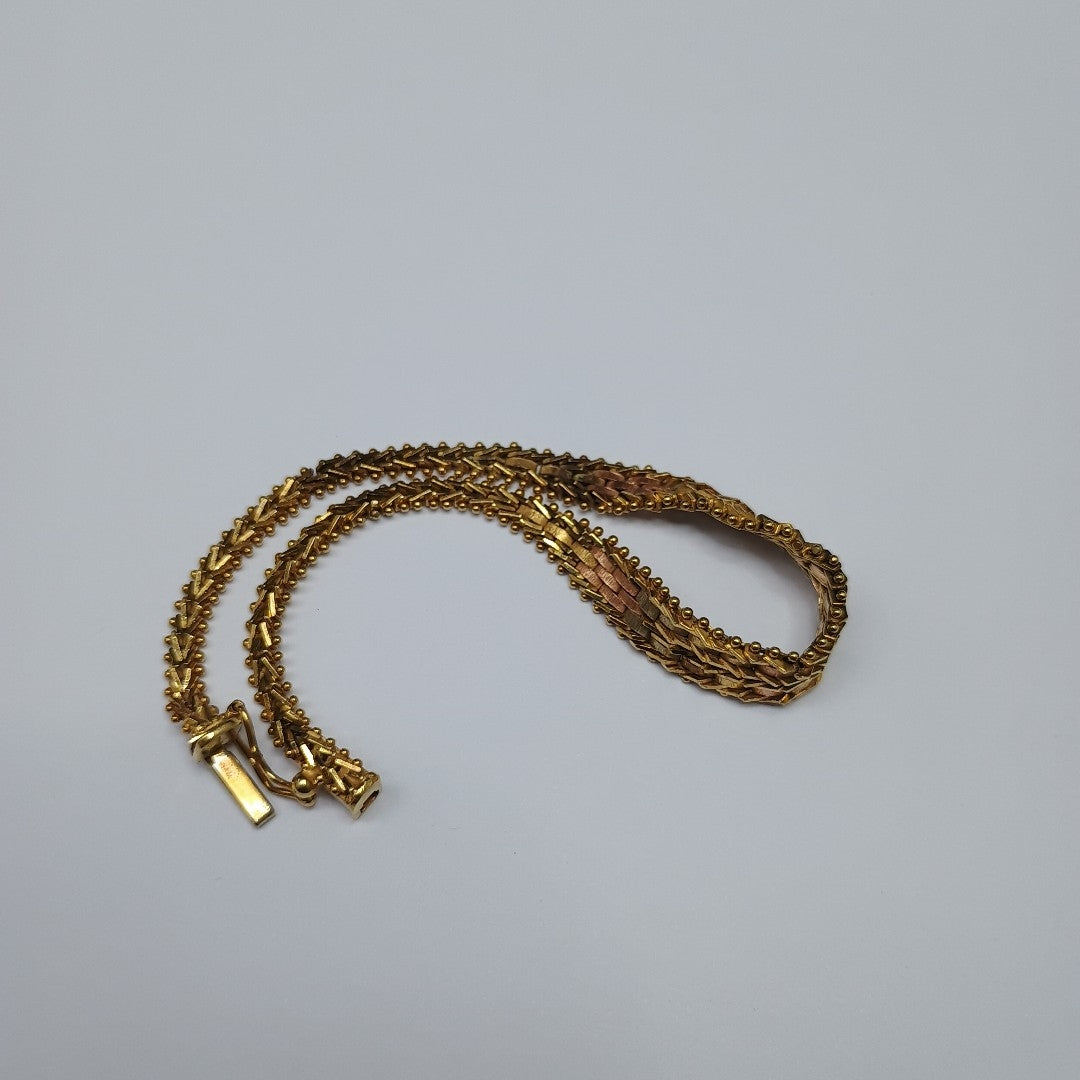 PULSERA ORO 14 K 8.3 GRMS (SEMINUEVO)