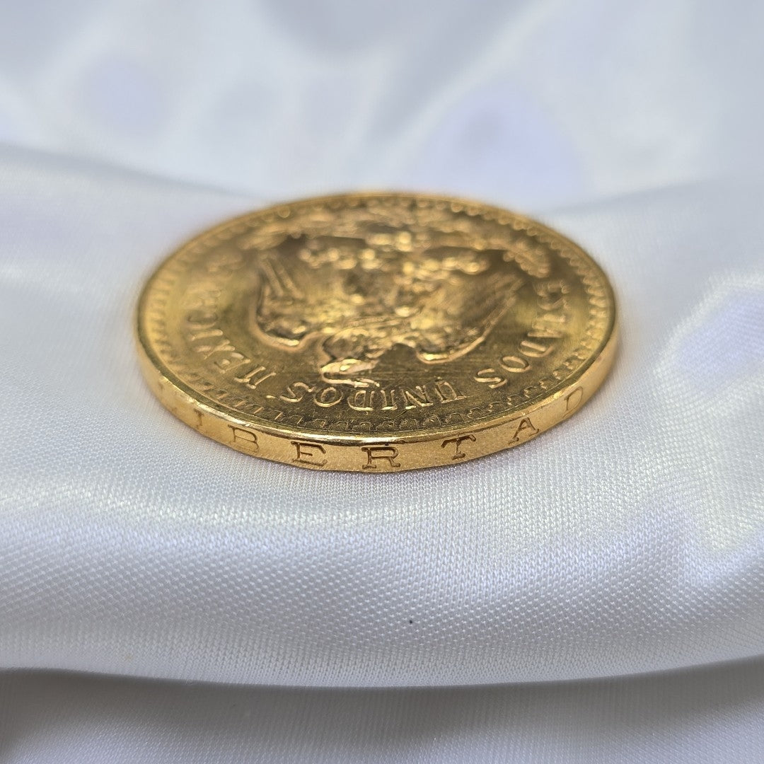 K1 41.6 GRMS 21 K IDENTIFICACIÓN MONEDA NOMINATIVA MONEDAS PESOS 50 PESO (SEMINUEVO)