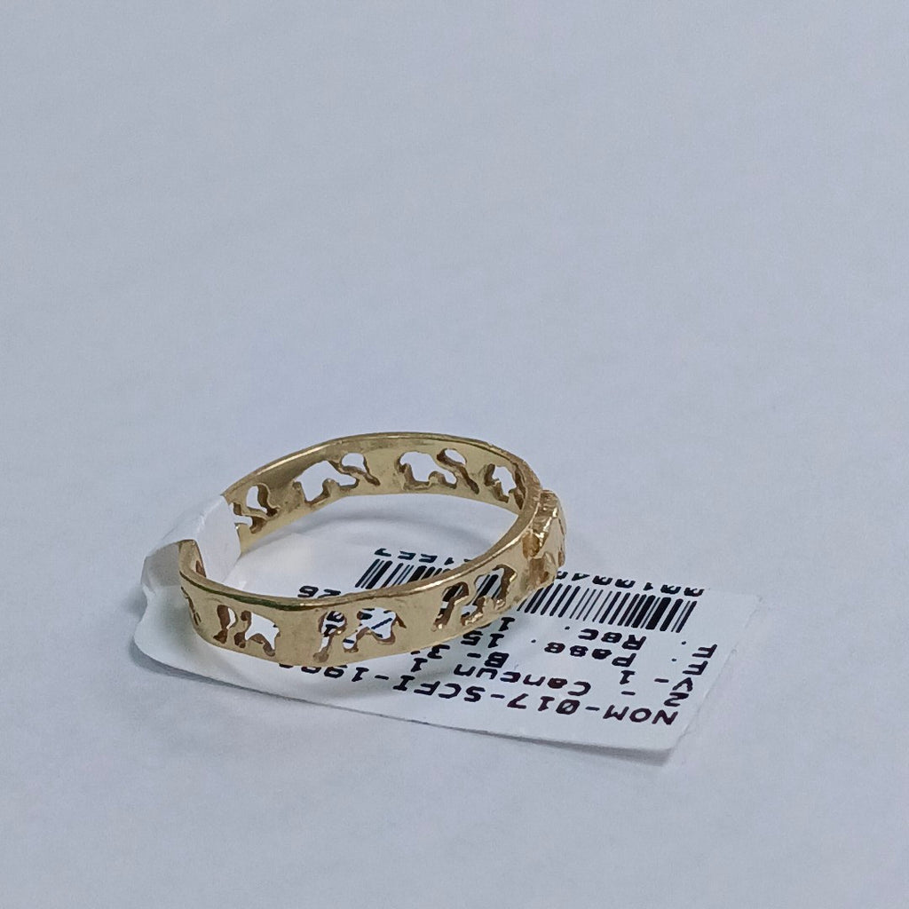 ANILLITO ORO 14 K 1.7 GRMS (SEMINUEVO)