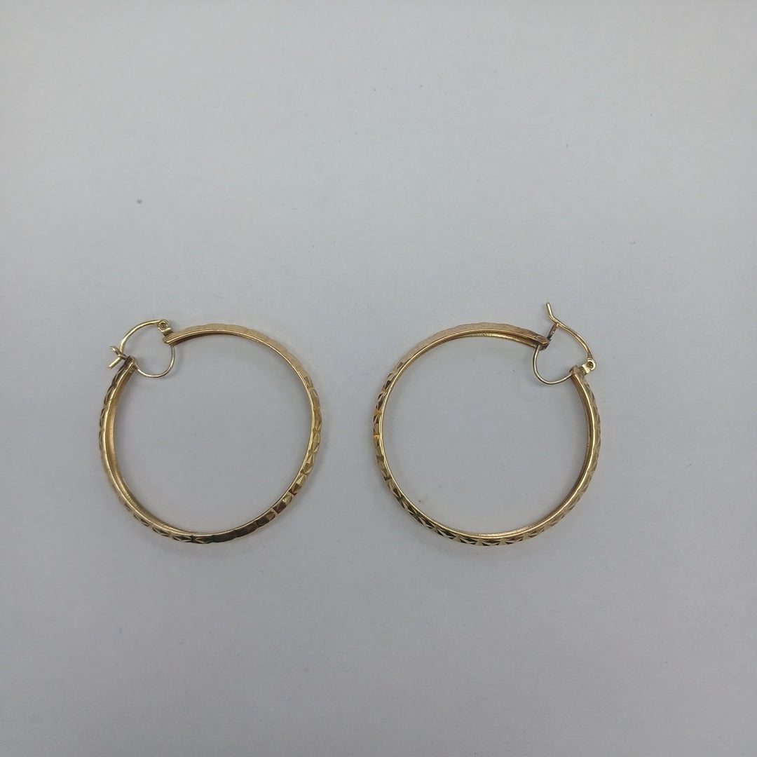 ARETES PAR ORO 14 K 6,90 GRMS (SEMINUEVO)
