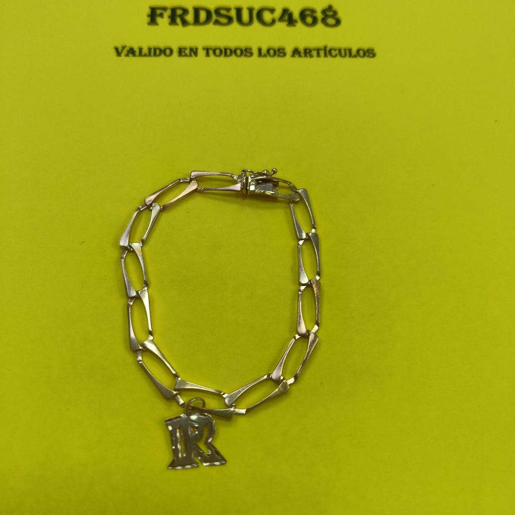 PULSERA ORO COMBINADO 10 K 6,00 GRMS (SEMINUEVO)