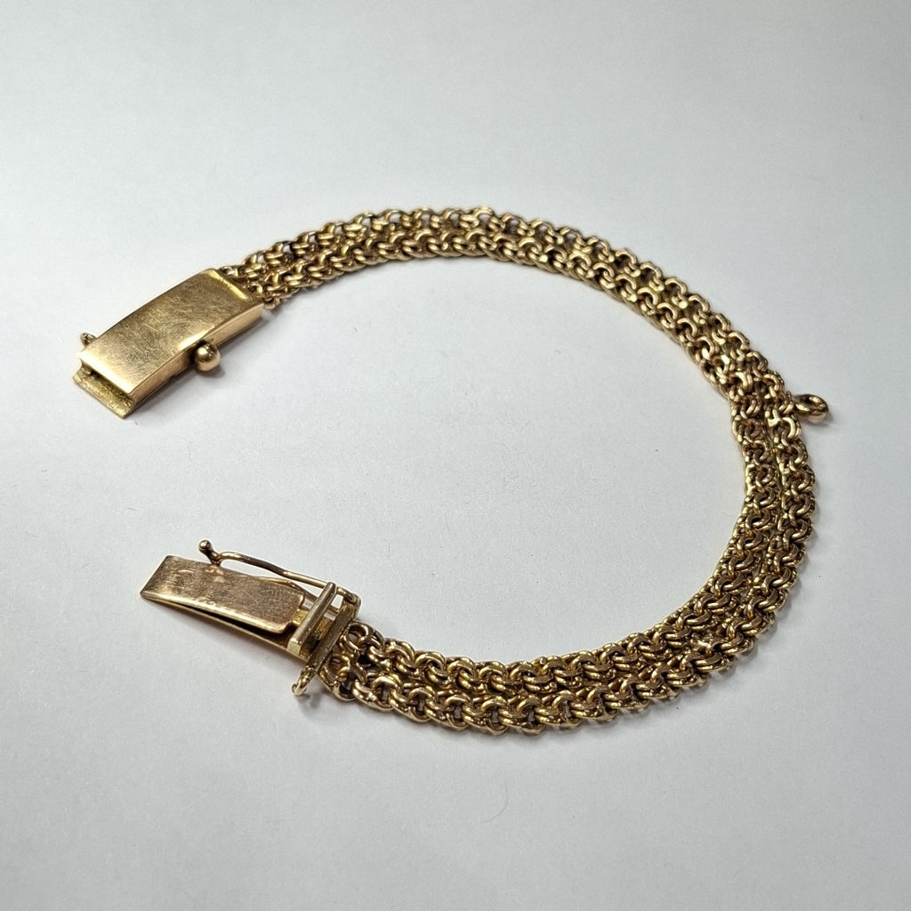 PULSERA ORO 10 K 21.8 GRMS (SEMINUEVO)