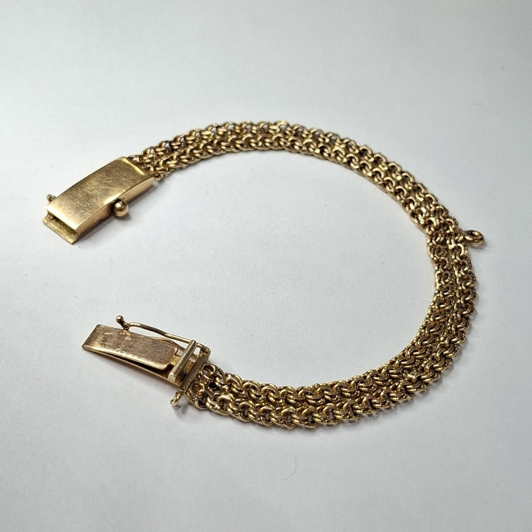 PULSERA ORO 10 K 21.8 GRMS (SEMINUEVO)