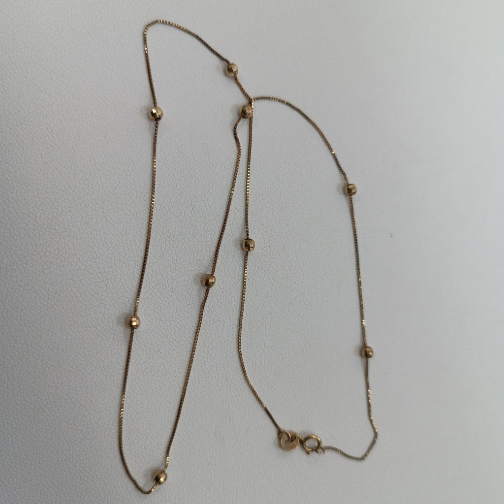 GARGANTILLA ORO 14 K 1,50 GRMS (SEMINUEVO)