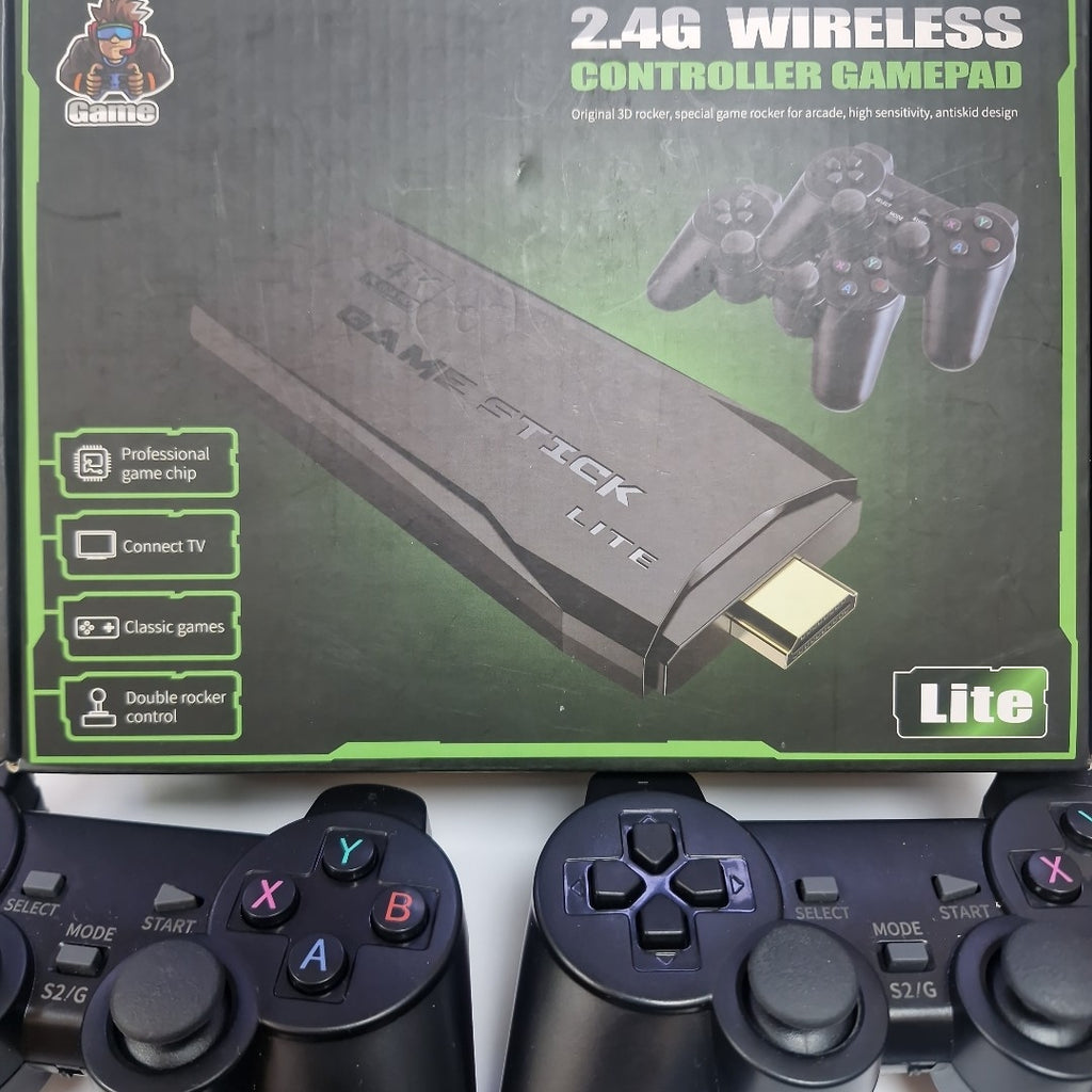 CONSOLA DE VIDEOJUEGO OTRAS MARCAS OTROS MODELOS GAME STICK 2 CONTROLES (SEMINUEVO)