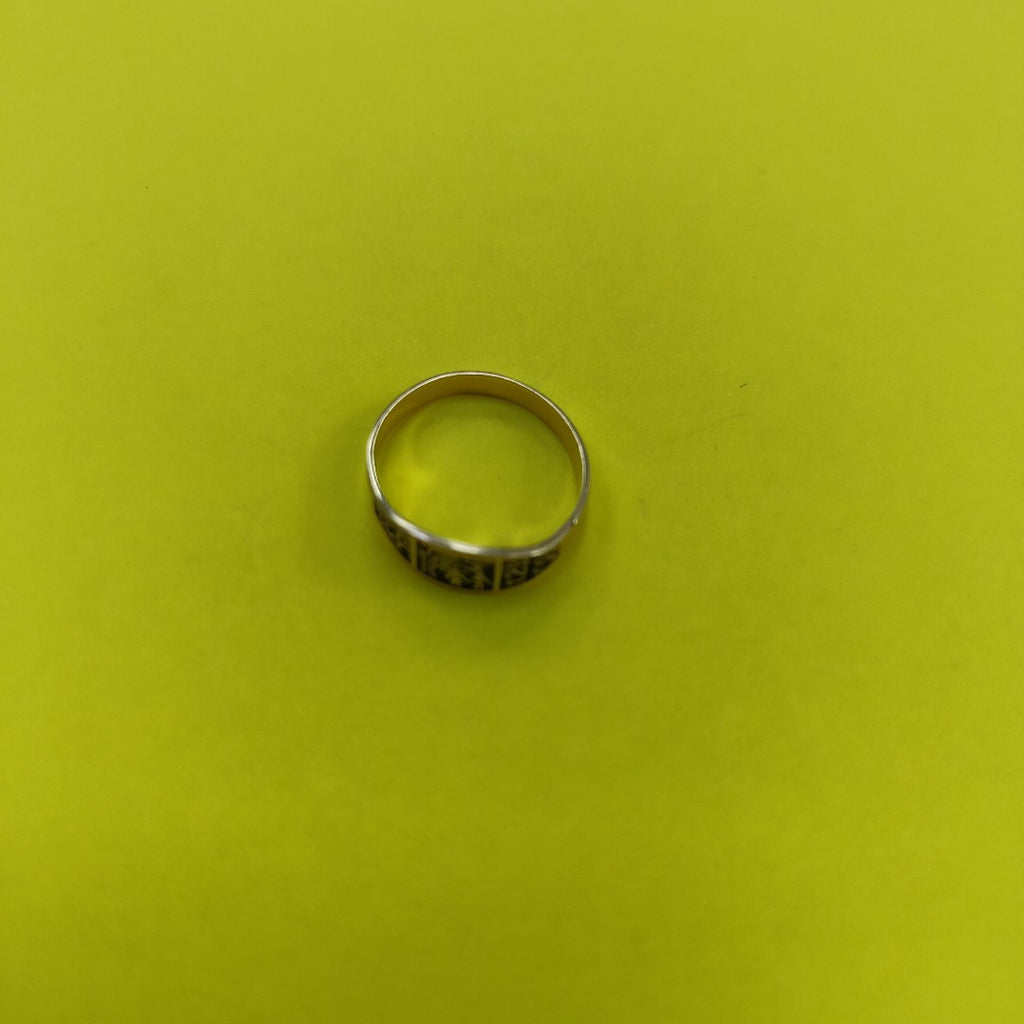 ANILLO DE GRADUACIÓN ORO 8 K 1,00 GRMS (SEMINUEVO)