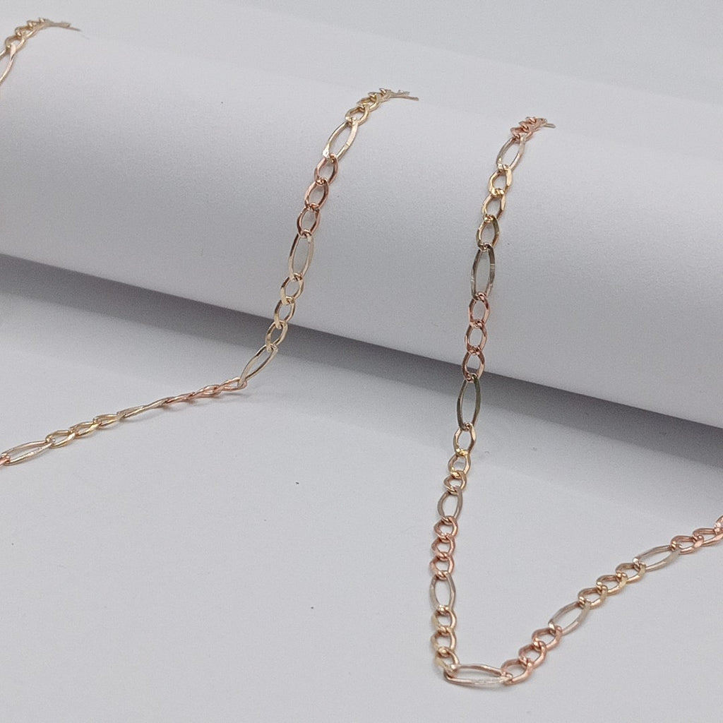 CADENA ORO COMBINADO 10 K 4,40 GRMS (SEMINUEVO)