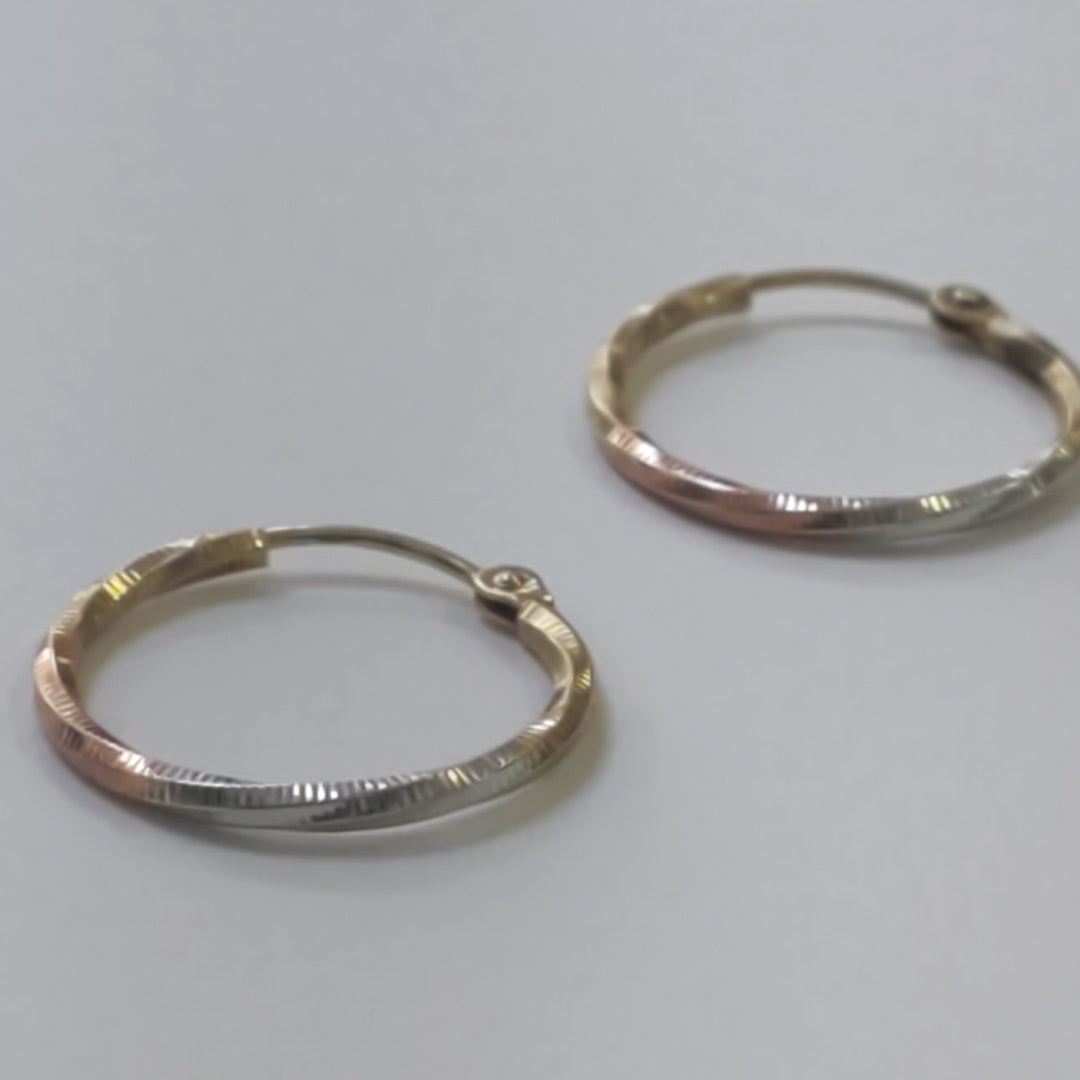 ARRACADAS PAR ORO 10 K 0,90 GRMS (SEMINUEVO)
