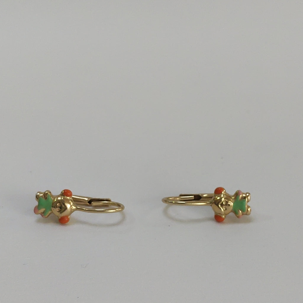 ARETES PAR ORO 14 K 1,60 GRMS (SEMINUEVO)